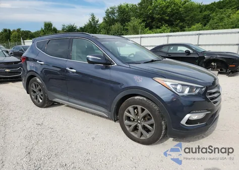 2018 Hyundai Santa Fe Sport z USA, uszkodzony, nr VIN 5NMZWDLA7JH089648